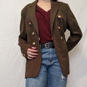 Military-Style Blazer
